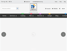 Tablet Screenshot of digitland.com.sg